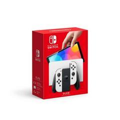 Nintendo Switch OLED with White Joy (Con - Pre-Played) - Nintendo Switch