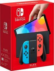 Nintendo Switch OLED with Blue and Red Joy (Con - Complete In Box) - Nintendo Switch