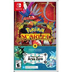 Pokemon Scarlet + The Hidden Treasure of Area Zero (Complete) - Nintendo Switch