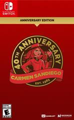 Carmen Sandiego 40th Anniversary Edition (New) - Nintendo Switch