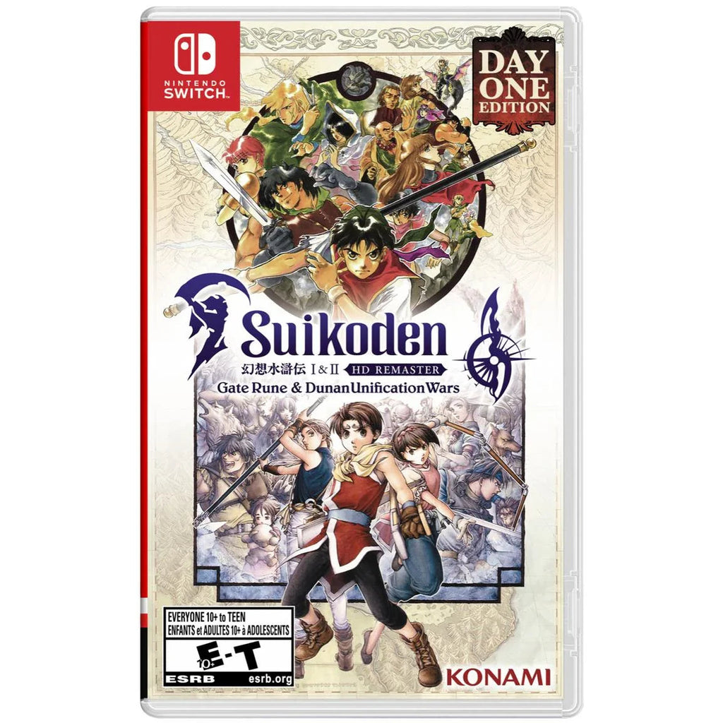Suikoden I & II HD Remaster Day One Edition (New) - Nintendo Switch
