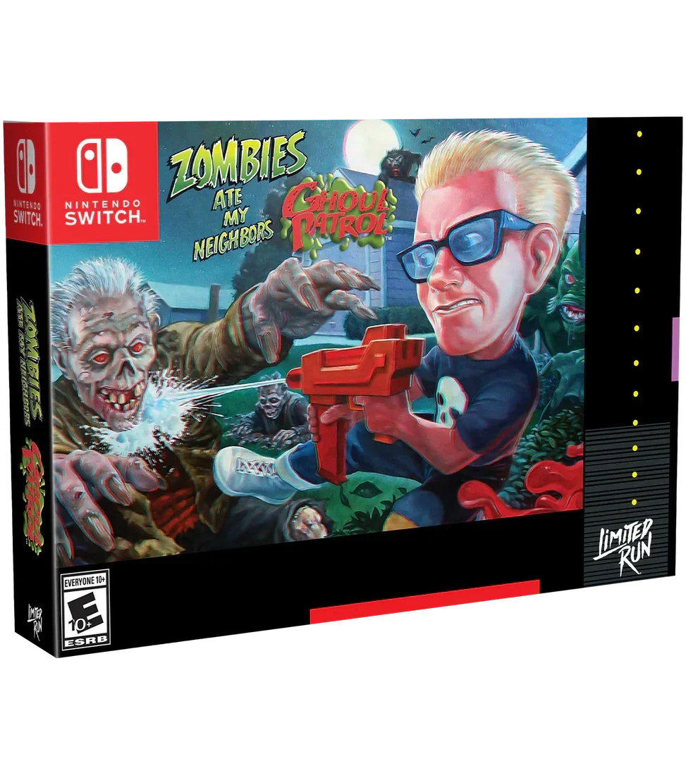 Zombies Ate My Neighbors & Ghoul Patrol Limited Run Event (New) - Nintendo Switch
